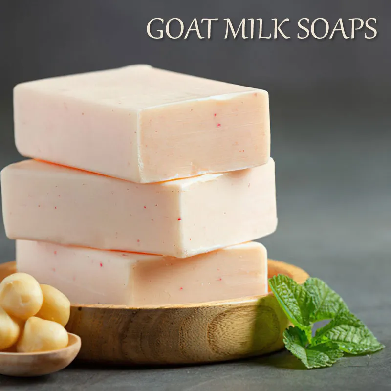 Handmade Goat Milk Soap | Artisanal Sensitive Skin Care (Pack of 3)